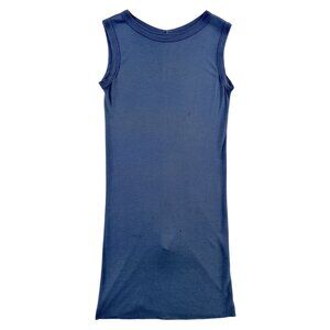 Rick Owens Vicious S/S14 Passport Blue Tank Top US 4 (ITA 38)